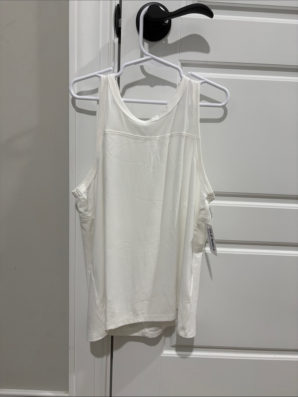 Old Navy White Girls' Tank Top Racerback